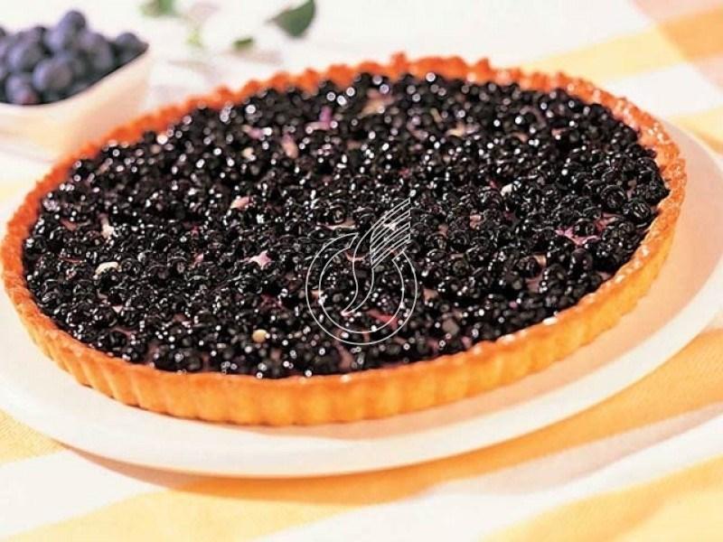 Tarte entière aux myrtilles