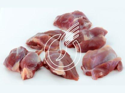 Enten-Schenkel-Ragout Block