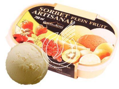 Glace 0.75 litre mangue