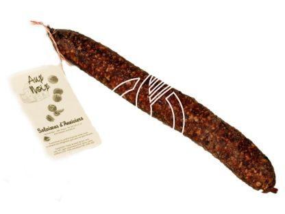 Baumnuss-Wurst aus dem Wallis "S.A"