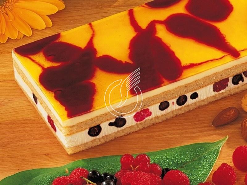 Bande Dacquoise fruits rouges – Pitoeuf SA