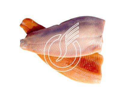 Lachsforellen-Filet mit Haut  entgrätet