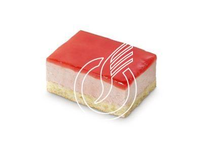Deliciel  Mini tranche de fromage blanc aux fraises
