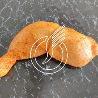 Cuisses de poulet désossées farcies avec de l’abricotine du Valais