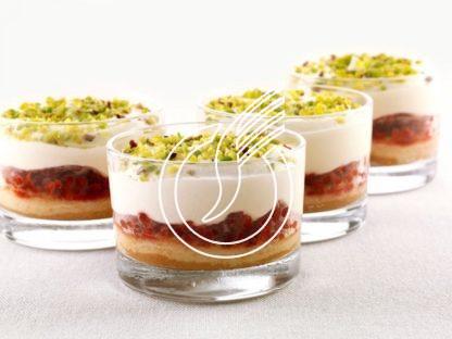 Coupe Mascarpone und Himbeeren "Bindi"