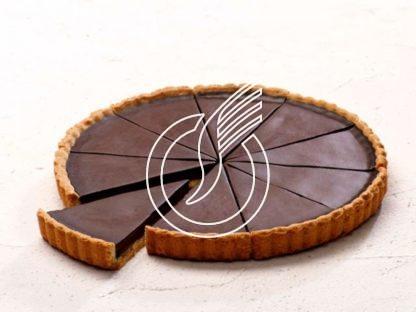 Schokoladetorte vorgeschnitten