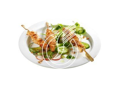 Brochette de poulet Yakitori poulet Satay