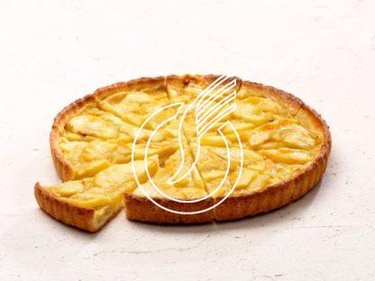 Tarte normande aux pommes prédécoupée