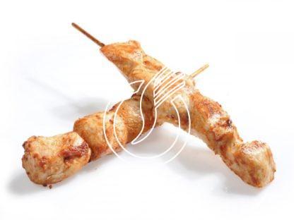 Brochette de poulet Yakitori cuite soja miel