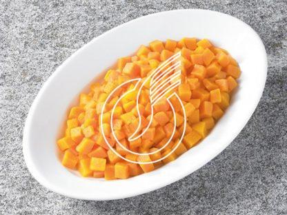 Courge en cube