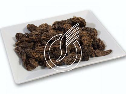 Morilles pointues sans pied séchées