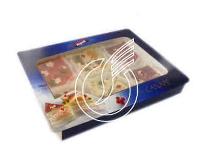 Canapés assortis