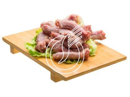 Cou de poulet en barquette