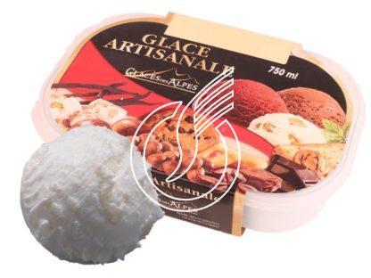 Glace 0.75 litre chocolat blanc