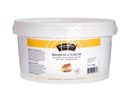 Crème à tartiner Moutarde gros grains 3000 gr "Hugo Reitzel"