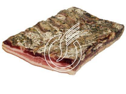 Lard sec avec couenne, "S.A."