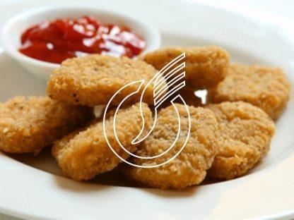 Chicken-Nuggets paniert, vorgegart, geformt, "Schweiz"