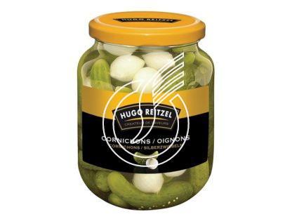 Cornichons und Silberzwiebeln "Hugo Reitzel"