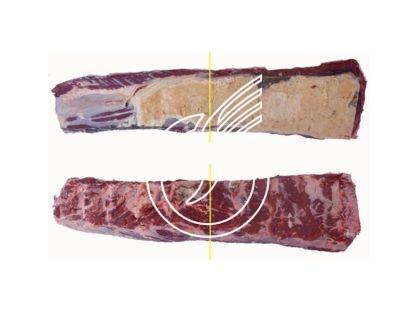 Entrecôte de boeuf rassie sur os 21 jours