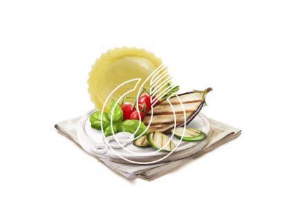 Medaglioni Grillgemüse Vegan