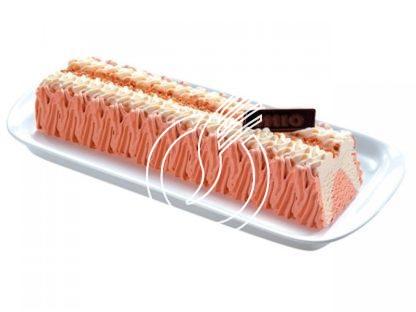 Bûche glacée grandissimo vanille/noisette  "Mio"