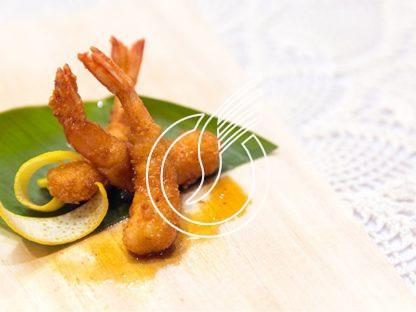 Crevettes panées 21/25 style papillon