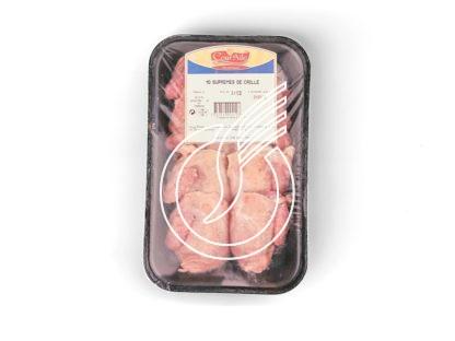 Suprême de caille avec peau et manchon