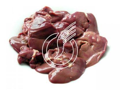 Foie de poulet en bloc
