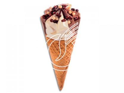 Cornets vanille/chocolat  "Mio"