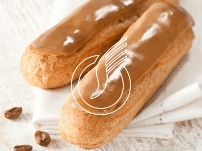 Kaffee-Eclair