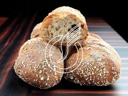 Pain tradition foncé aux graines