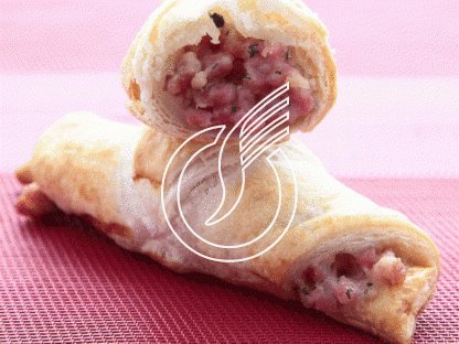Croissant au jambon