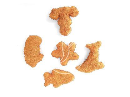 Nuggets de cabillaud en forme de poissons "MSC"