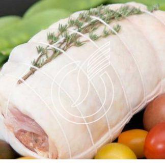 Kapaun Rollbraten mit Morchel-Füllung