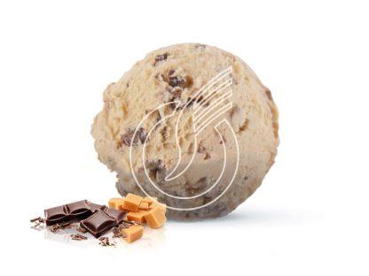 Glace artisanale caramel chocolat 2.5 lts