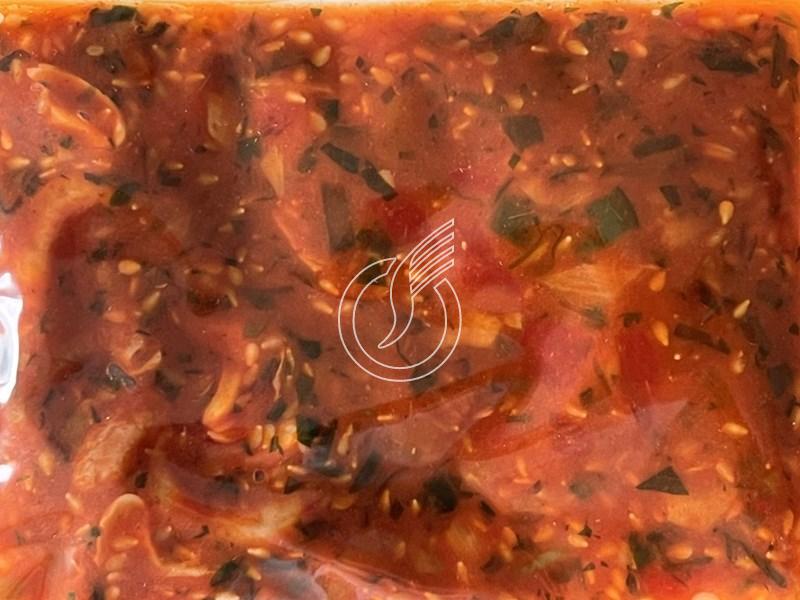 Sauce pour tartare "Soleil levant"