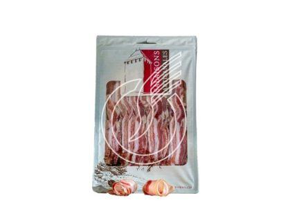 Lard sec sans couenne tranché en barquette "Salaison d'anniviers"