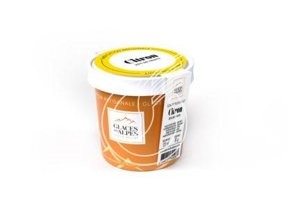 Petits pots sorbet artisanale Citron de Sicile