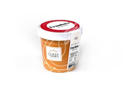 Petits pots sorbet artisanale Framboise