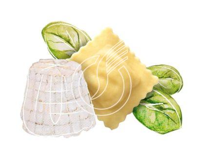 Hilcona Raviolo Ricotta et épinards