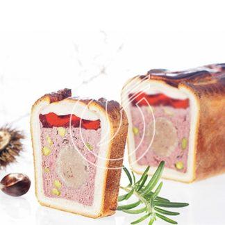 Pâté en croûte de cerf avec marrons