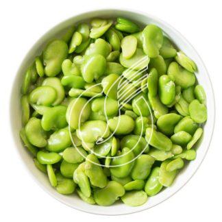 Fèves vertes pelées