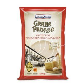 Grana Padano gerieben