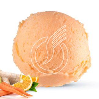 Sorbet artisanal Carotte, orange, gingembre 2.5 lts
