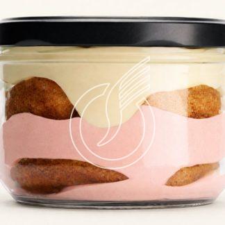 Tiramisu à la fraise en bocal