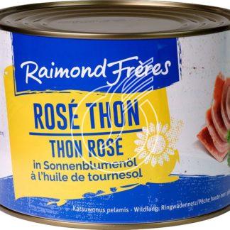 Thon rosé à l'huile en boîte