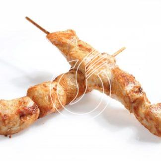 Brochette de poulet Yakitori cuite"BBQ"