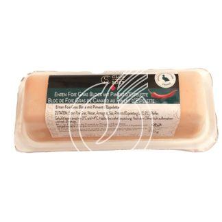 Foie gras en barquette 110 gr Piment d'Espelette